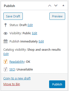 Proof read before you add products to your woocommerce store